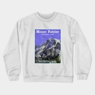 Mount Rainier National Park, Washington Crewneck Sweatshirt